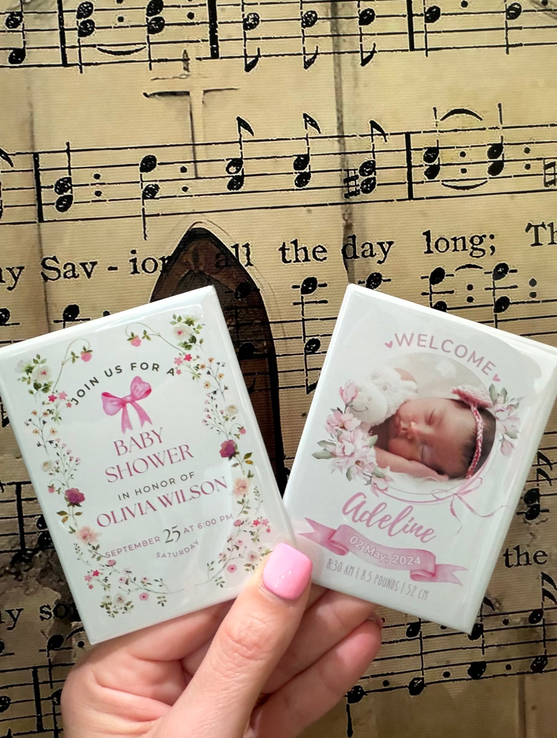 2.5x3.5 Rectangle Custom Photo Magnets